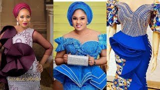 2020 African Lace Designs Dresses : Cutest Aso Ebi Styles For Wedding  Guests To Flaunt - Youtube