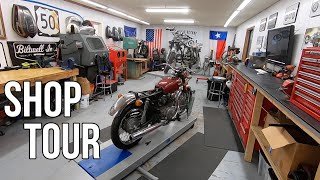 Building The Ultimate Motorcycle Workshop - Youtube