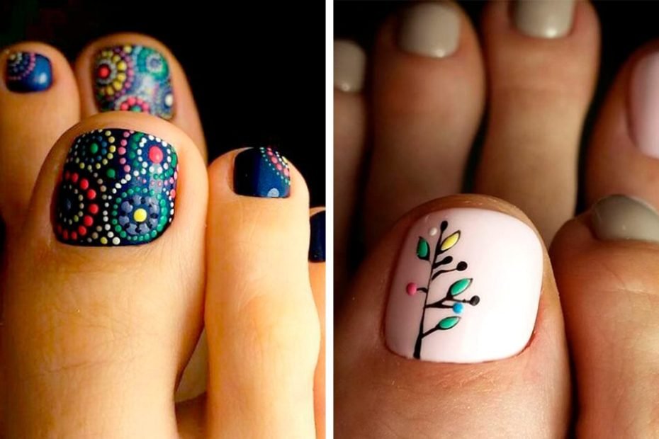 20 Diseños De Uñas Que Mantendrán Tus Pies Hermosos Y Lindos