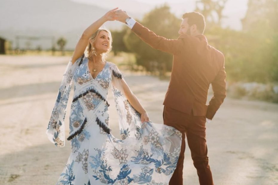 Trending Now! The Embroidered Wedding Dress: These Colorful, Floral Gowns  Are Turning Heads - Green Wedding Shoes