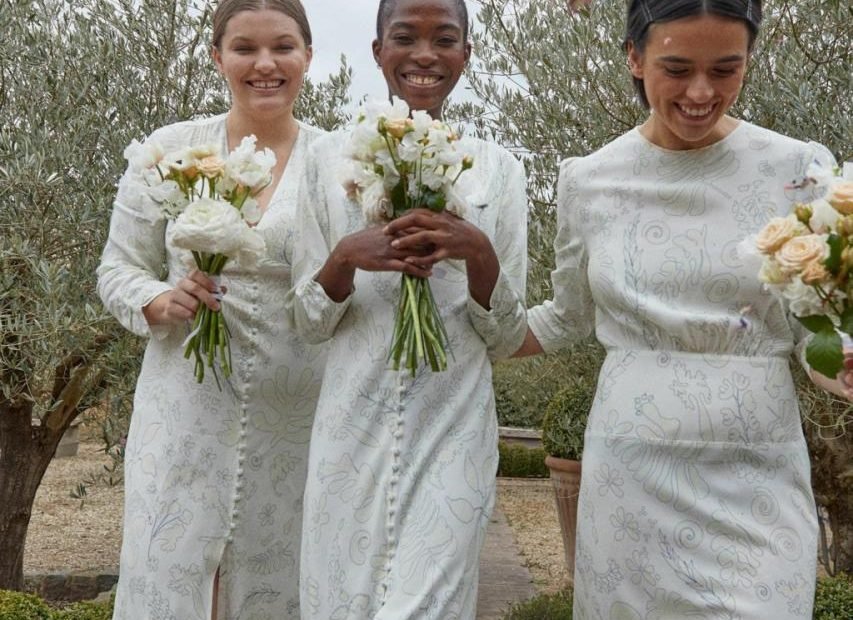 47 Fabulous Floral Bridesmaid Dresses | Onefabday.Com
