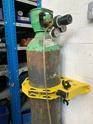 Gas Cylinder Wall Bracket Welding Argon Gas Bottle Bracket Holder 230Mm |  Ebay