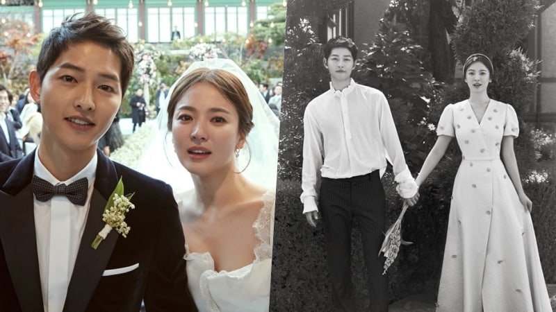 Song Joong Ki And Song Hye Kyo Release Gorgeous Wedding Photos | Soompi