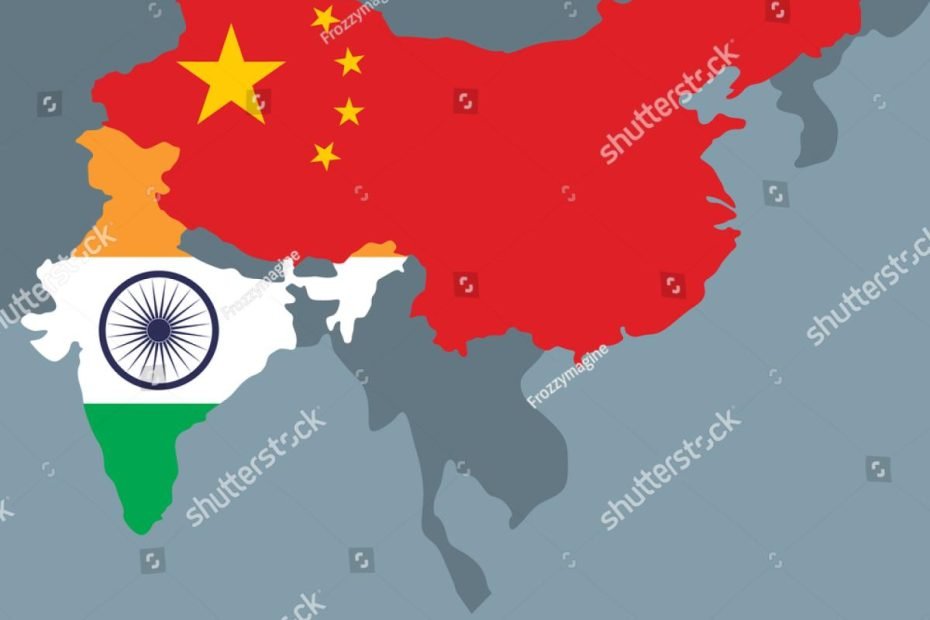 Vector Map China India: Vector Có Sẵn (Miễn Phí Bản Quyền) 1743136232 |  Shutterstock