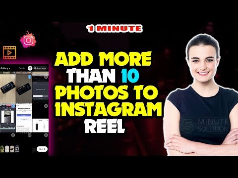 How to add more than 10 photos to instagram reel 2023 (Quick & Easy)
