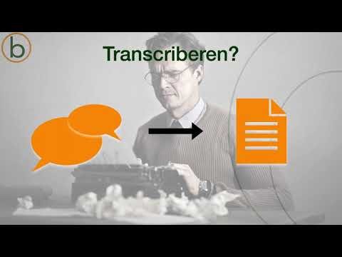 Transcriberen in Word
