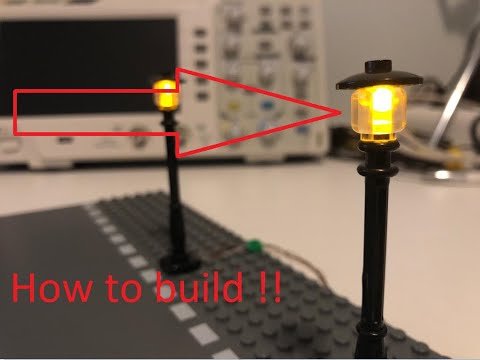 Working Lego lights DIY (EASY!)