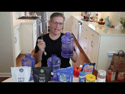 How to add Celtic Sea Salt to your drinking water
