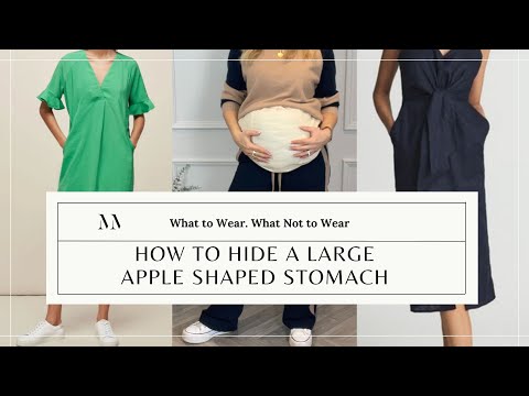 How To Hide A Larger Stomach - Do's & Don'ts. Apple Shape. With Personal Stylist Melissa Murrell