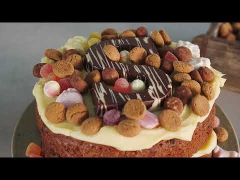 Sinterklaas taart maken