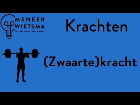 Natuurkunde uitleg Kracht 1: (Zwaarte)Kracht
